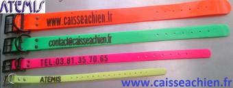 7-Collier grav Biothane Biogold Largeur 1.9x Longueur 45 cm Accessoires