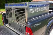 3- Caisse  chien Pick UP +Tiroir - Tout en ALU  Caisses  chiens