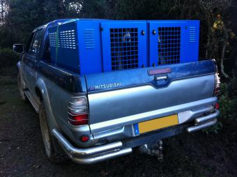 Caisse  chien Corsine L200 + tiroir de rangement