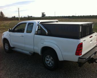 Caisse  chien Pickup+ tiroir rangement TOYOTA HILUX