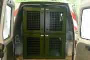 Caisses  chien + 1 rangement sur tiroir pour JUMPY 