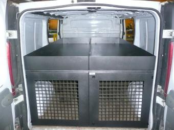 Equipement TRAFIC RENAULT pour quipage de vnerie