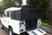 Amnagement Defendeur double cabine en caisse  chien