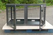 Caisse double avec cloison amovible